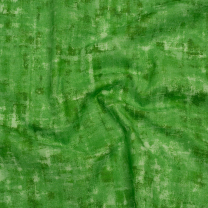 Printed Quilting Cotton by Patrick Lose for Northcott - Grasshopper Jazzy Painted Texture - Tonal Trios Collection