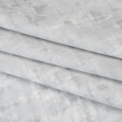 Printed Quilting Cotton by Patrick Lose for Northcott - Pearly White Jazzy Painted Texture - Tonal Trios Collection Folded