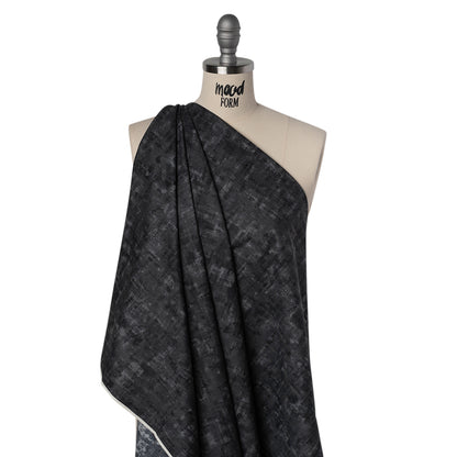 Printed Quilting Cotton by Patrick Lose for Northcott - Tuxedo Jazzy Painted Texture - Tonal Trios Collection