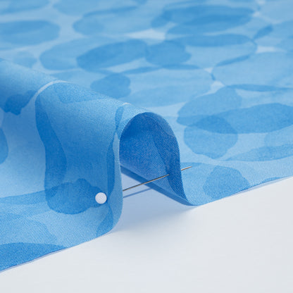 Printed Quilting Cotton by Patrick Lose for Northcott - Blue Curac?ao Juicy Watercolor Circles - Tonal Trios Collection Detail