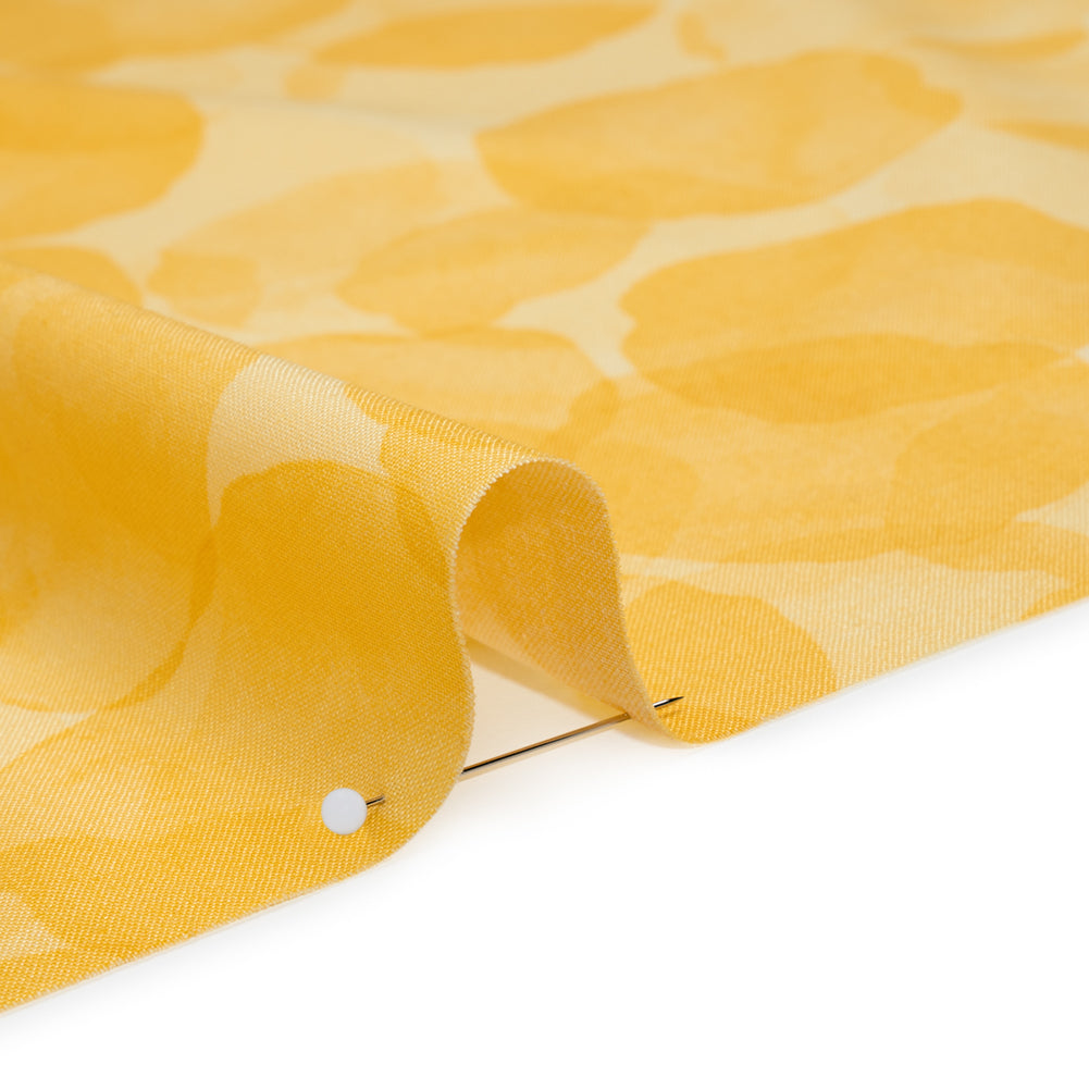 Printed Quilting Cotton by Patrick Lose for Northcott - Lemon Drop Juicy Watercolor Circles - Tonal Trios Collection - Detail