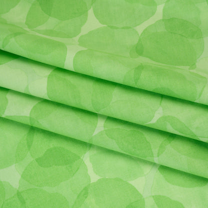 Printed Quilting Cotton by Patrick Lose for Northcott - Chlorophyll Juicy Watercolor Circles - Tonal Trios Collection Folded