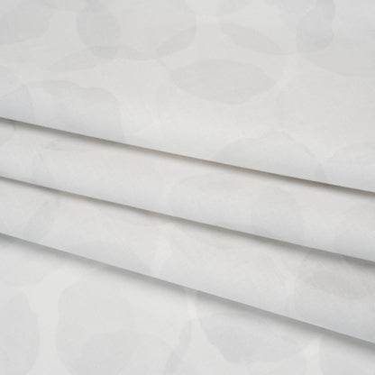 Printed Quilting Cotton by Patrick Lose for Northcott - White Wash Juicy Watercolor Circles - Tonal Trios Collection