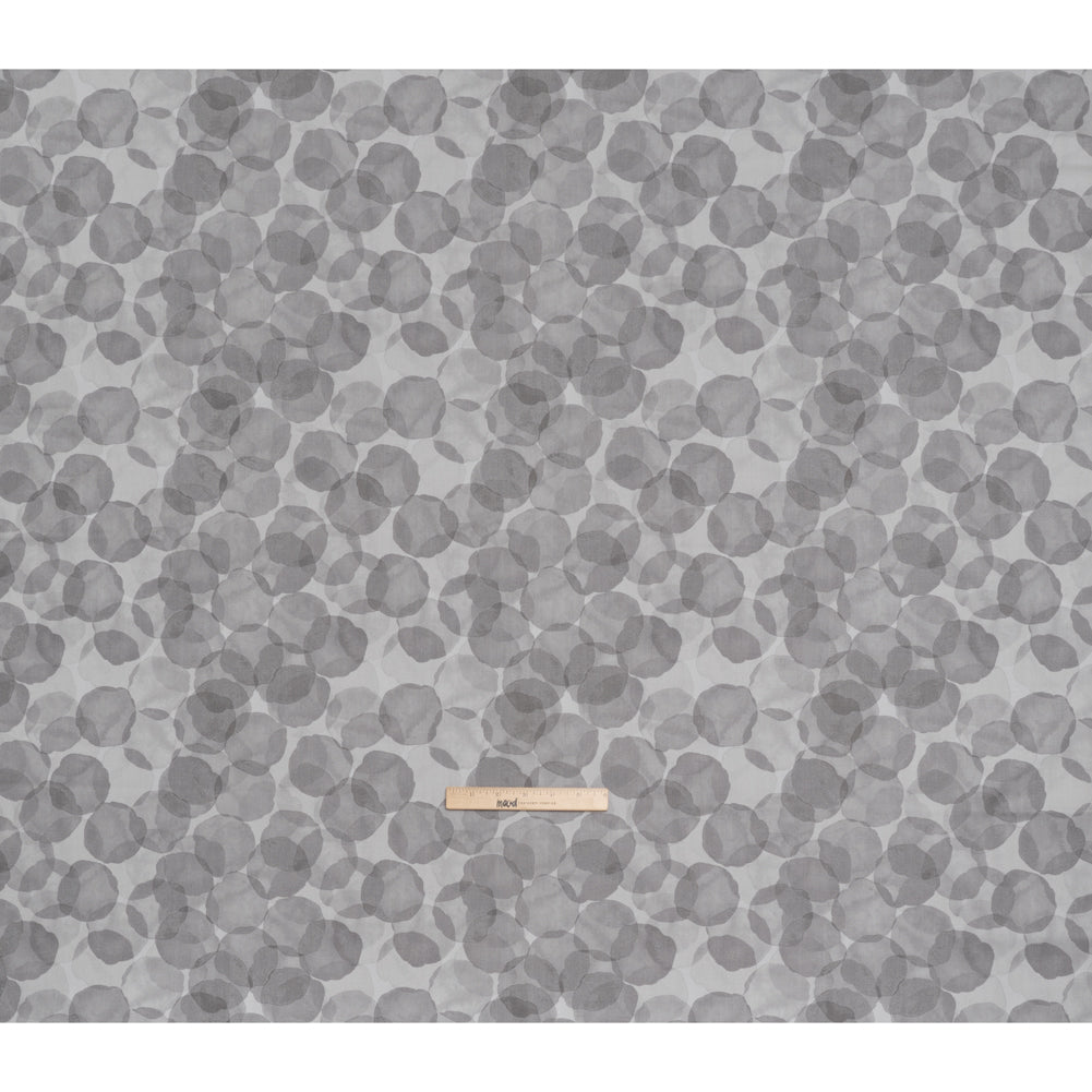 Printed Quilting Cotton by Patrick Lose for Northcott - Murky Juicy Watercolor Circles - Tonal Trios Collection - Full
