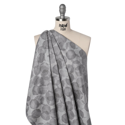 Printed Quilting Cotton by Patrick Lose for Northcott - Murky Juicy Watercolor Circles - Tonal Trios Collection