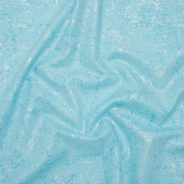 Pearl Finish Quilting Cotton by Patrick Lose for Northcott - Blueberry Sorbet Textural Abstract - Glisten Collection