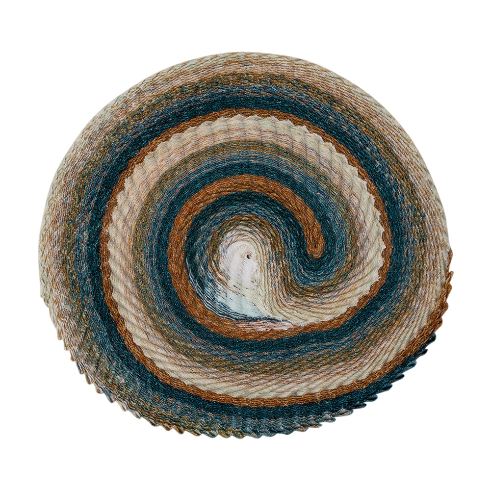 Stonehenge Quilting Cotton Strip Roll 2.5" Strip Precuts - Oxidized Copper - Gradations II Collection Folded