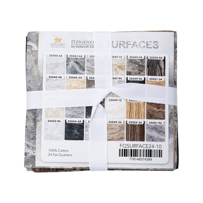 Stonehenge Quilting Cotton Fat Quarter Bundle Precuts - 24pc - Surfaces Collection