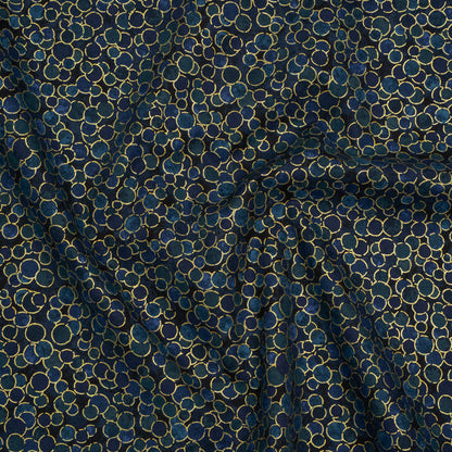 Metallic Printed Quilting Cotton by Northcott - Dusk Polka Dot Confetti - Shimmer Collection