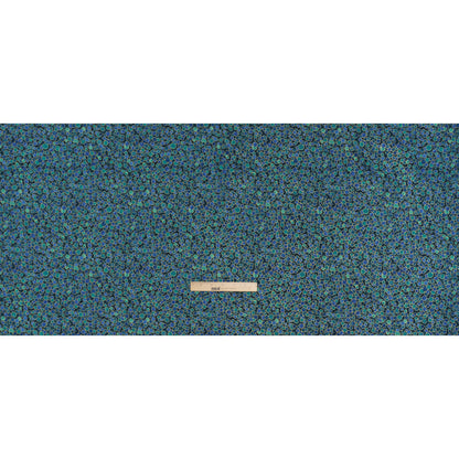 Metallic Printed Quilting Cotton by Northcott - Lagoon Polka Dot Confetti - Shimmer Collection - Full