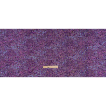 Metallic Printed Quilting Cotton by Northcott - Pansy River Rocks - Shimmer Collection - Full