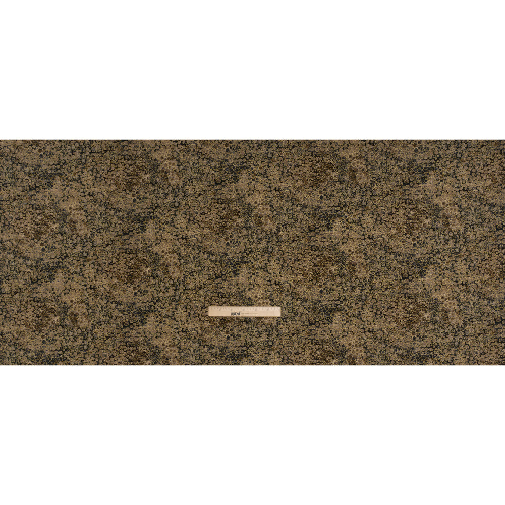 Metallic Printed Quilting Cotton by Northcott - Desert Sand River Rocks - Shimmer Collection - Full