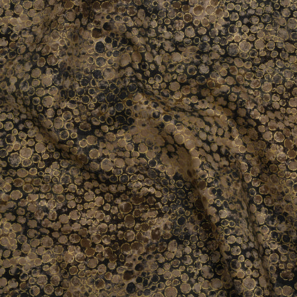 Metallic Printed Quilting Cotton by Northcott - Desert Sand River Rocks - Shimmer Collection