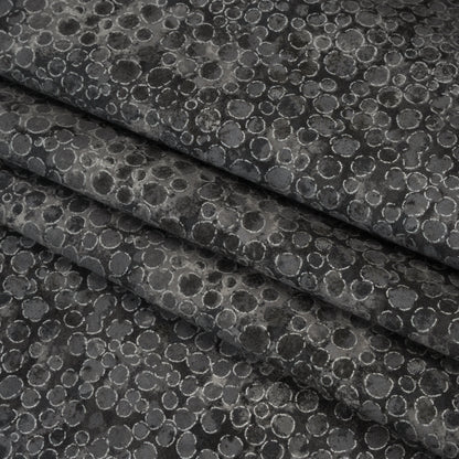 Metallic Printed Quilting Cotton by Northcott - City Fog River Rocks - Shimmer Collection Folded