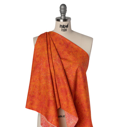 Metallic Printed Quilting Cotton by Northcott - Tutti Fruiti Pebbles - Shimmer Collection Drape