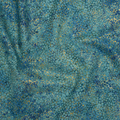 Metallic Printed Quilting Cotton by Northcott - Dusk Pebbles - Shimmer Collection