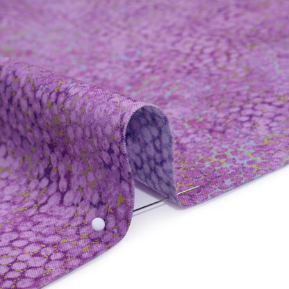 Metallic Printed Quilting Cotton by Northcott - Pansy Pebbles - Shimmer Collection Detail