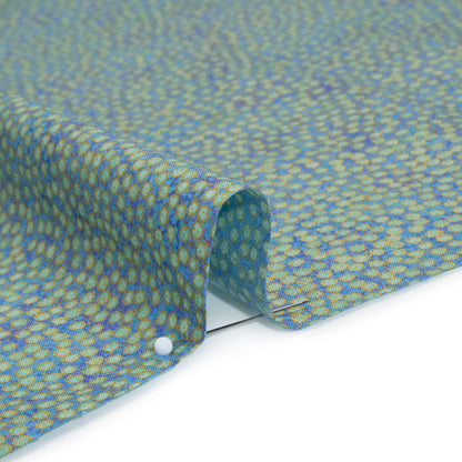 Metallic Printed Quilting Cotton by Northcott - Deep Sea Tiny Dots - Shimmer Collection Detail