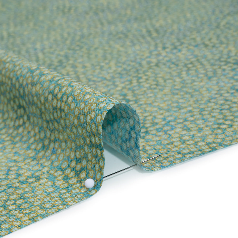 Metallic Printed Quilting Cotton by Northcott - Dusk Tiny Dots - Shimmer Collection Detail