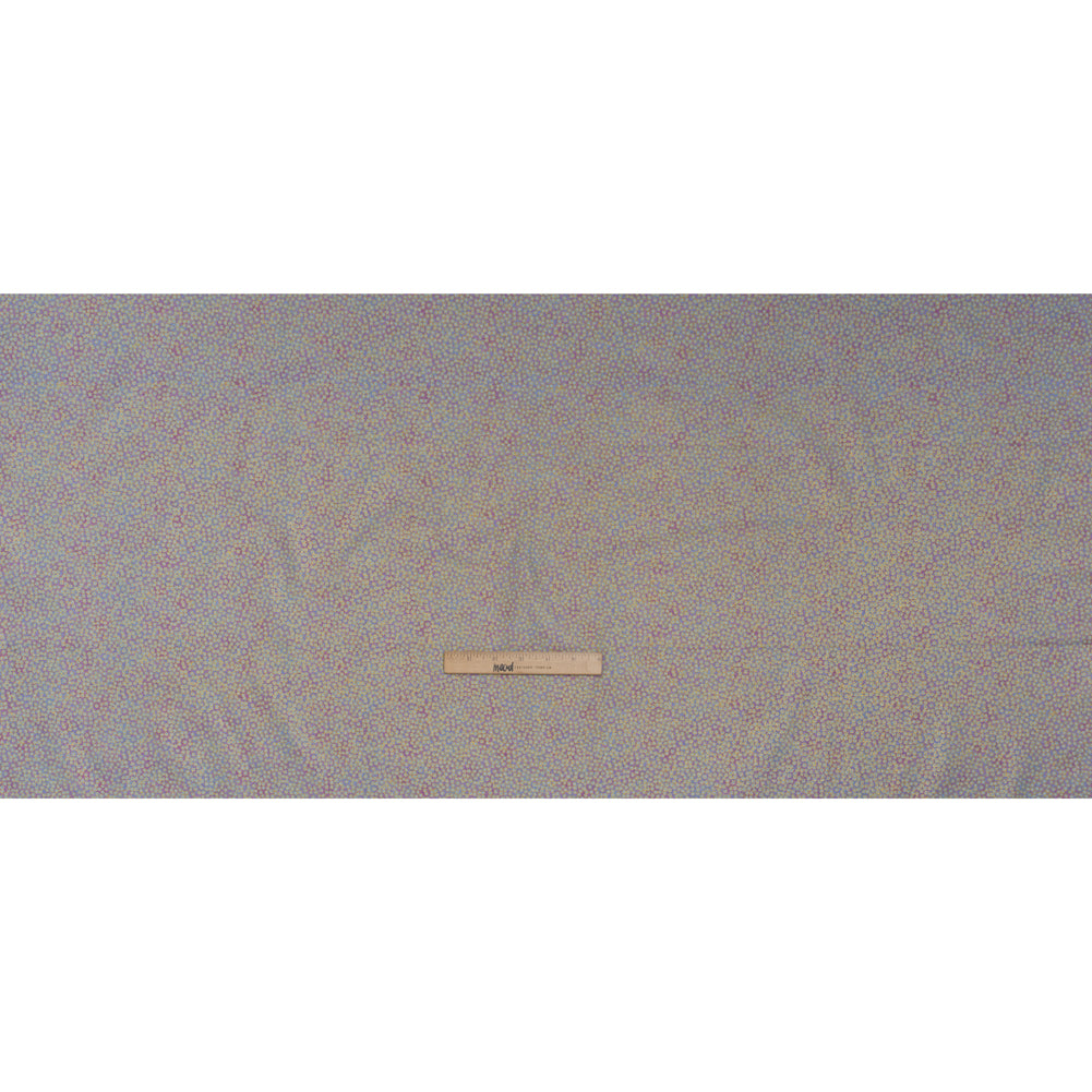 Metallic Printed Quilting Cotton by Northcott - Pansy Tiny Dots - Shimmer Collection - Full