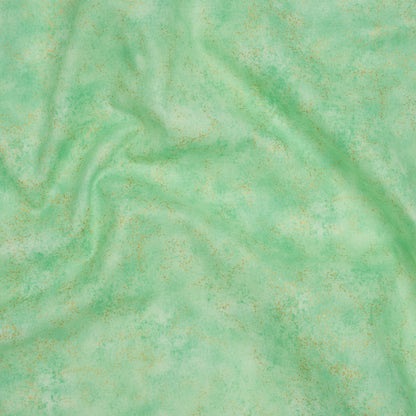 Metallic Printed Quilting Cotton by Northcott - Peacock Speckle - Shimmer Collection
