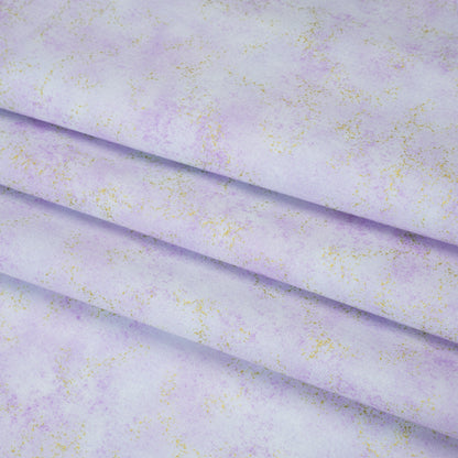 Metallic Printed Quilting Cotton by Northcott - Pansy Speckle - Shimmer Collection