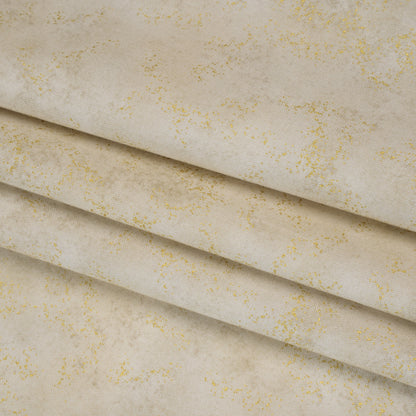 Metallic Printed Quilting Cotton by Northcott - Desert Sand Speckle - Shimmer Collection