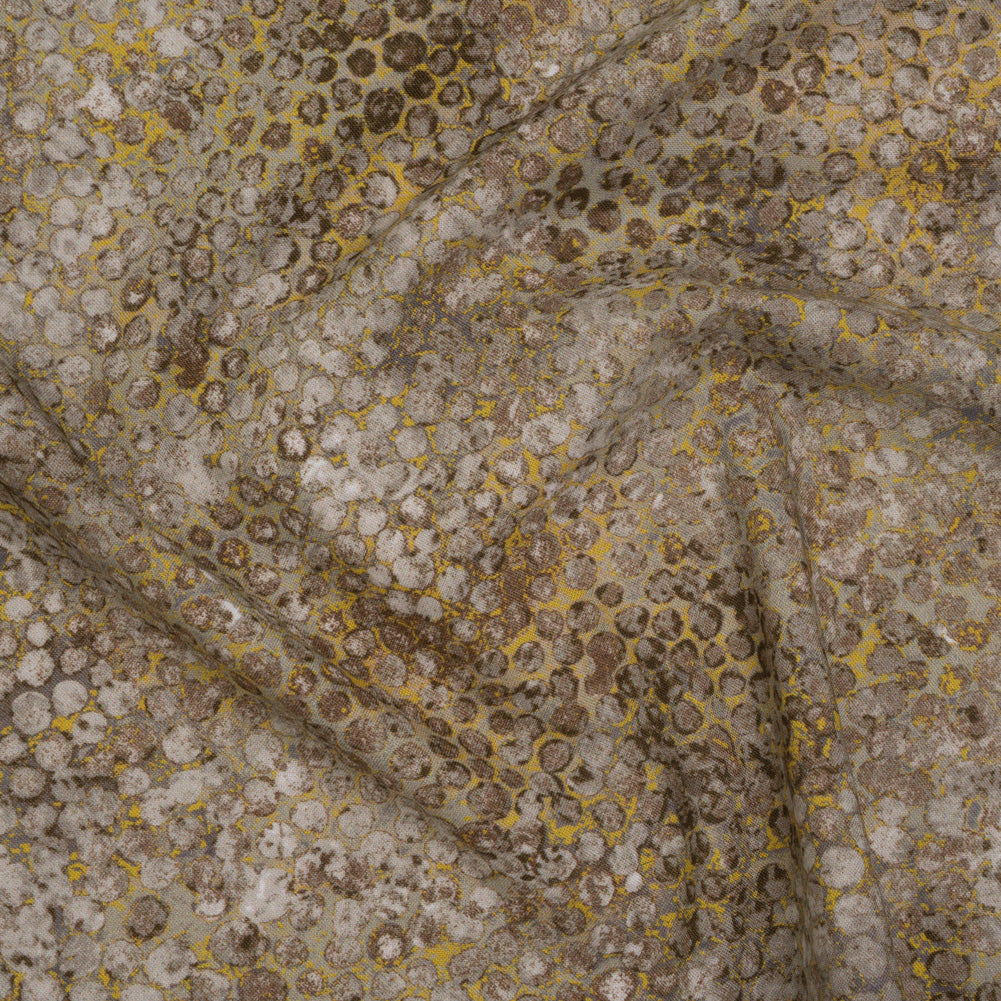Wide Backing Quilting Cotton by Northcott, 108" Wide - Desert Sand Large Pebbles - Shimmer Wide Backing Collection