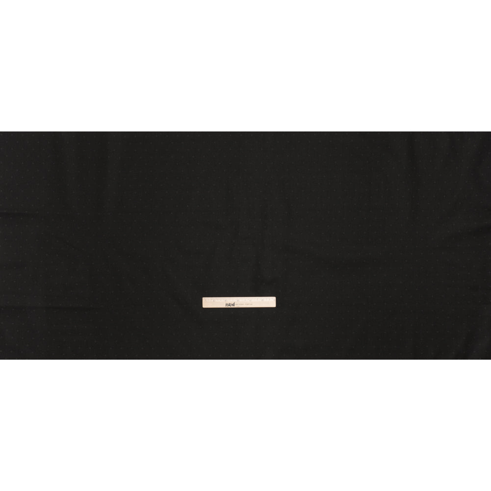 Printed Quilting Cotton by Ghazal Razavi for FIGO Studio - Black on Black Spark - Dusk Collection