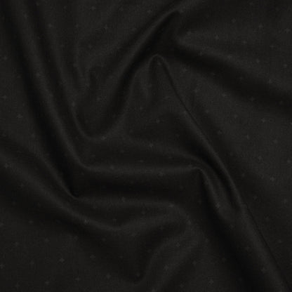 Printed Quilting Cotton by Ghazal Razavi for FIGO Studio - Black on Black Spark - Dusk Collection