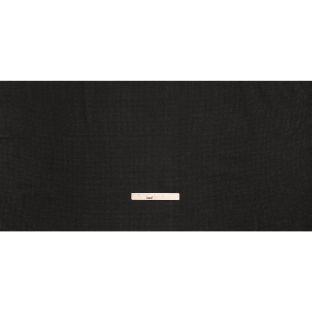 Printed Quilting Cotton by Ghazal Razavi for FIGO Studio - Black on Black Code - Dusk Collection