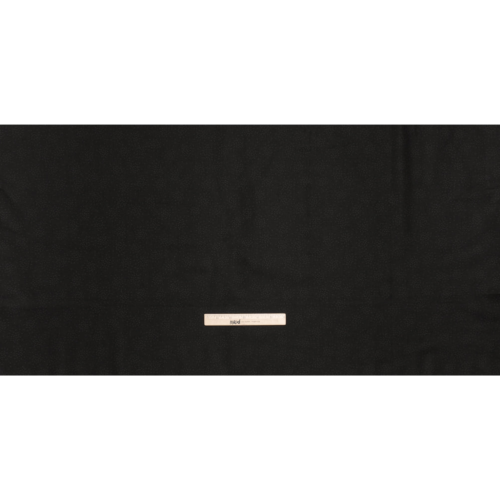 Printed Quilting Cotton by Ghazal Razavi for FIGO Studio - Black on Black Flourish - Dusk Collection