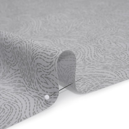 Printed Quilting Cotton by Ghazal Razavi for FIGO Studio - Gray on Gray Swirls - Dewfall Collection