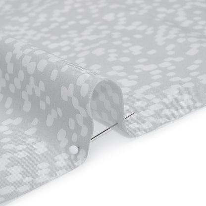Printed Quilting Cotton by Ghazal Razavi for FIGO Studio - Gray and White Marshmallow - Dewfall Collection