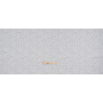 Printed Quilting Cotton by Ghazal Razavi for FIGO Studio - Gray and White Marshmallow - Dewfall Collection