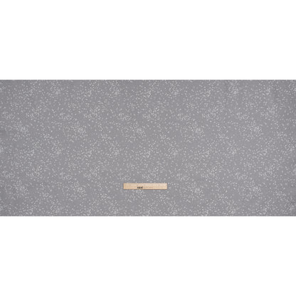 Printed Quilting Cotton by Ghazal Razavi for FIGO Studio - Gray and White Sprinkles - Dewfall Collection