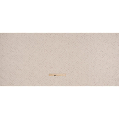 Printed Quilting Cotton by Ghazal Razavi for FIGO Studio - Cream Polka Dots - Nest Collection