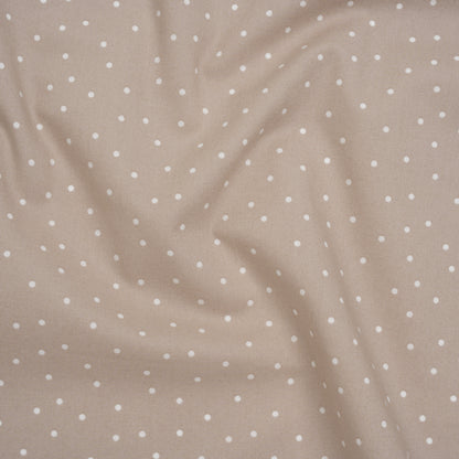 Printed Quilting Cotton by Ghazal Razavi for FIGO Studio - Sesame Polka Dots - Nest Collection