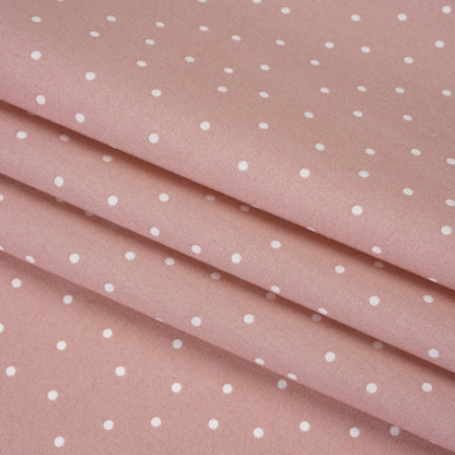 Printed Quilting Cotton by Ghazal Razavi for FIGO Studio - Rose Polka Dots - Nest Collection
