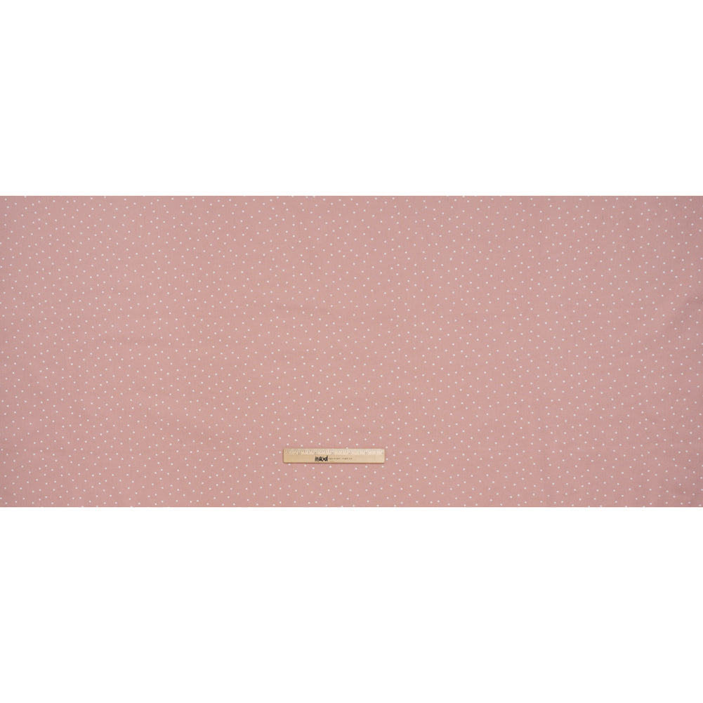 Printed Quilting Cotton by Ghazal Razavi for FIGO Studio - Rose Polka Dots - Nest Collection