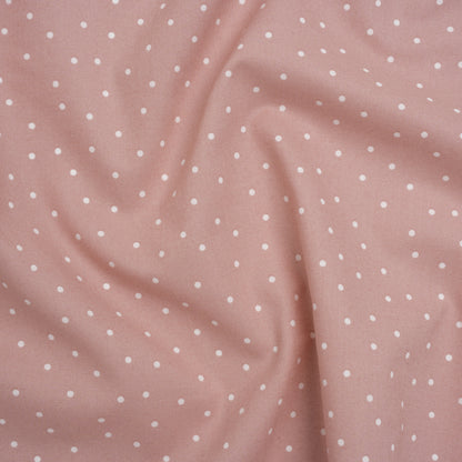 Printed Quilting Cotton by Ghazal Razavi for FIGO Studio - Rose Polka Dots - Nest Collection