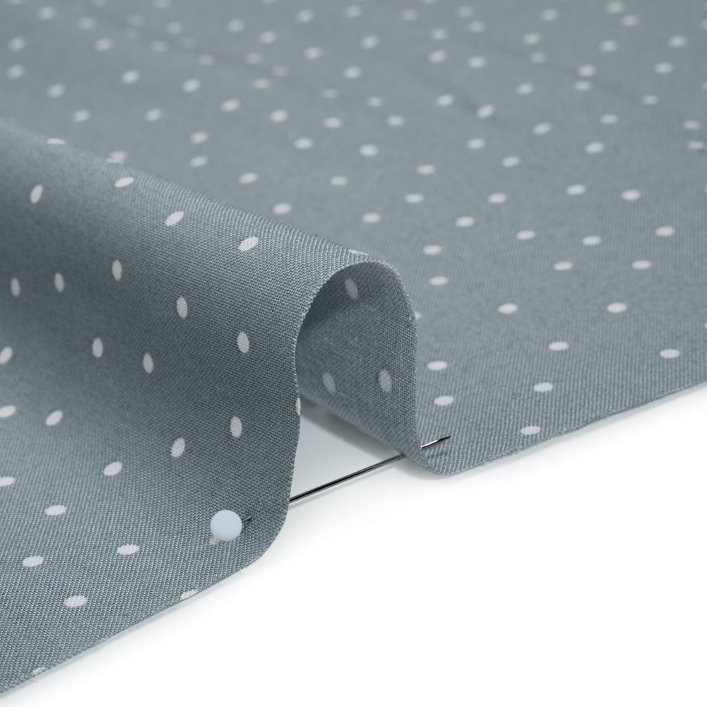 Printed Quilting Cotton by Ghazal Razavi for FIGO Studio - Pea Flower Polka Dots - Nest Collection
