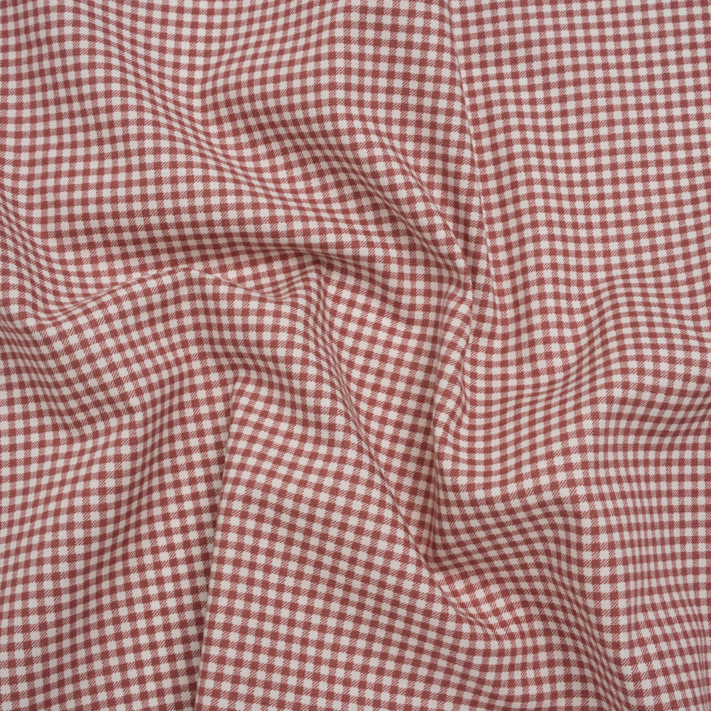 Printed Quilting Cotton by Ghazal Razavi for FIGO Studio - Paprika Checks - Nest Collection