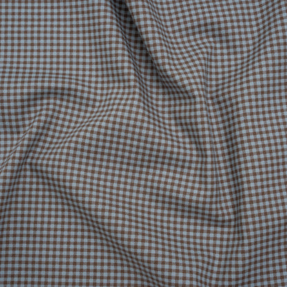 Printed Quilting Cotton by Ghazal Razavi for FIGO Studio - Blueberry Checks - Nest Collection