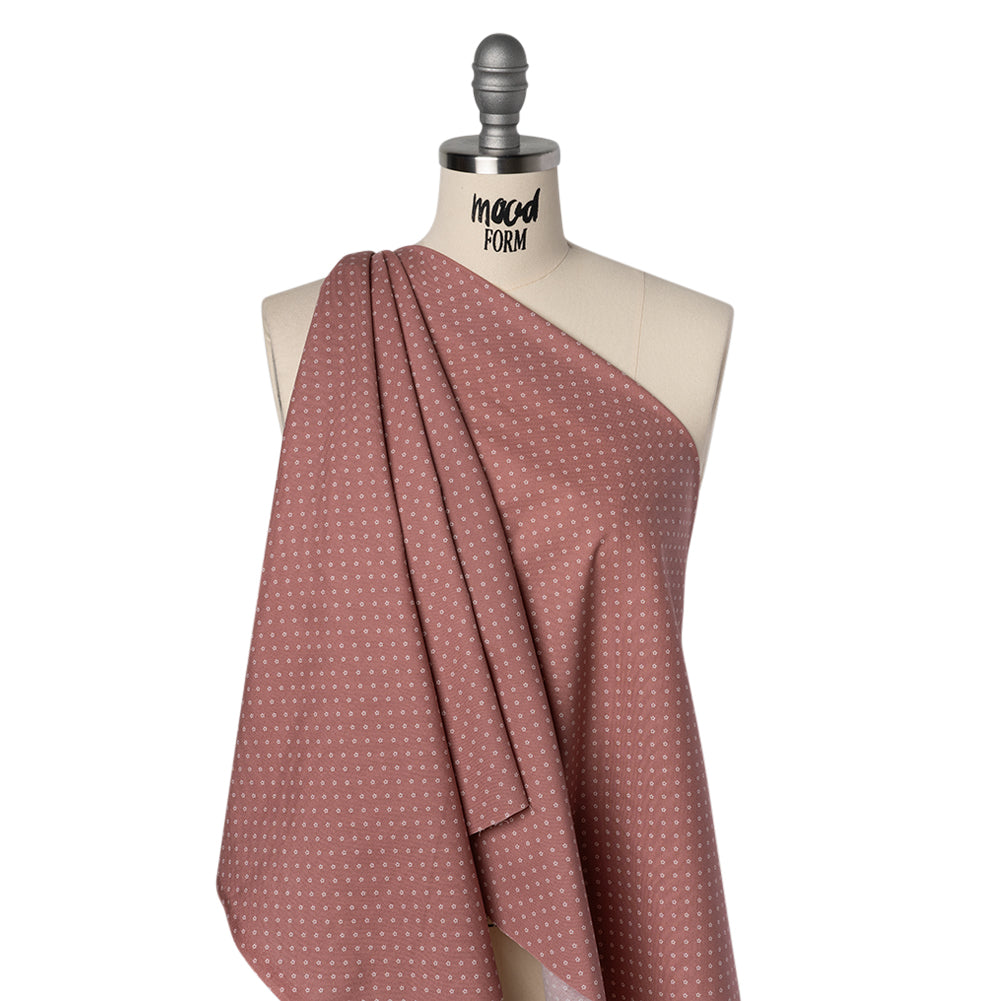 Printed Quilting Cotton by Ghazal Razavi for FIGO Studio - Rhubarb Stars - Nest Collection