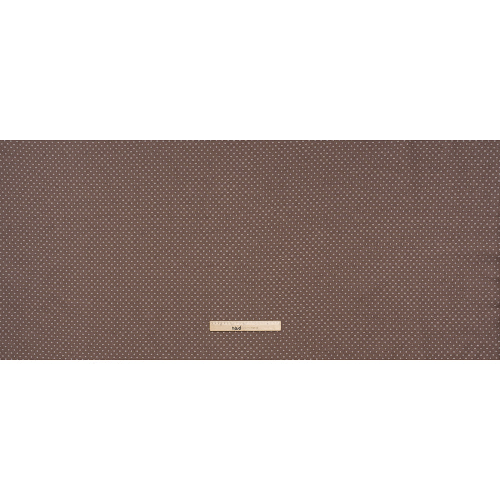 Printed Quilting Cotton by Ghazal Razavi for FIGO Studio - Cocoa Stars - Nest Collection