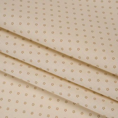 Printed Quilting Cotton by Ghazal Razavi for FIGO Studio - Honey Stars - Nest Collection