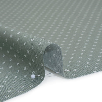 Printed Quilting Cotton by Ghazal Razavi for FIGO Studio - Basil Stars - Nest Collection