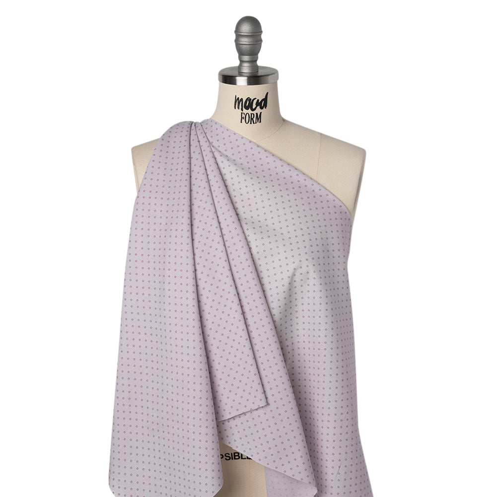 Printed Quilting Cotton by Ghazal Razavi for FIGO Studio - Lavender Stars - Nest Collection