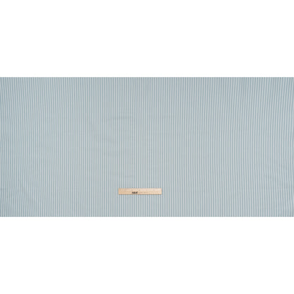 Printed Quilting Cotton by Ghazal Razavi for FIGO Studio - Aqua Stripes - Nest Collection
